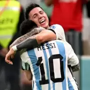 Emocionado, Enzo Fern�ndez revel� qu� le escribir�a a Lionel Messi en su �ltimo Mundial