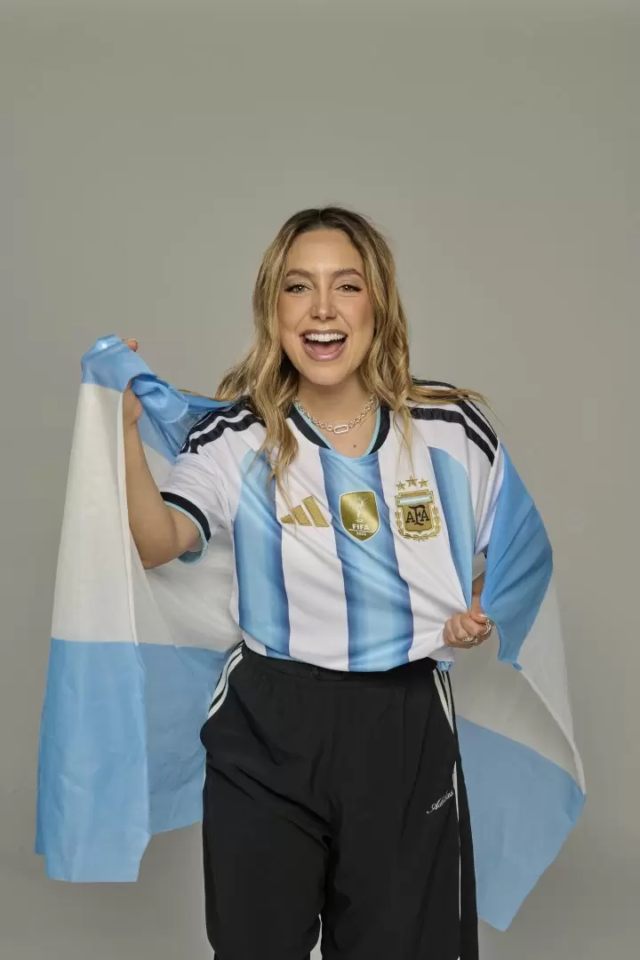 Sofi Mart�nez viaj� a cubrir el Mundial 2026