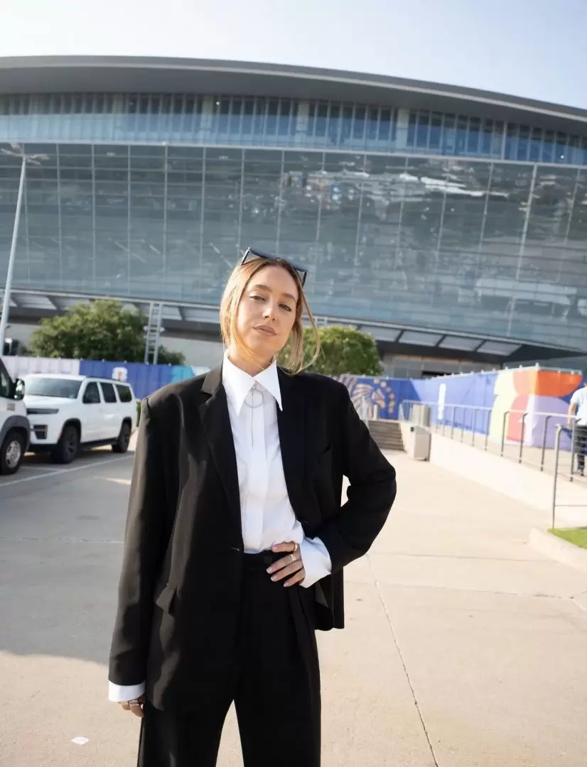 Sofi Mart�nez combina viajes, entrevistas e hinchar por la selecci�n
