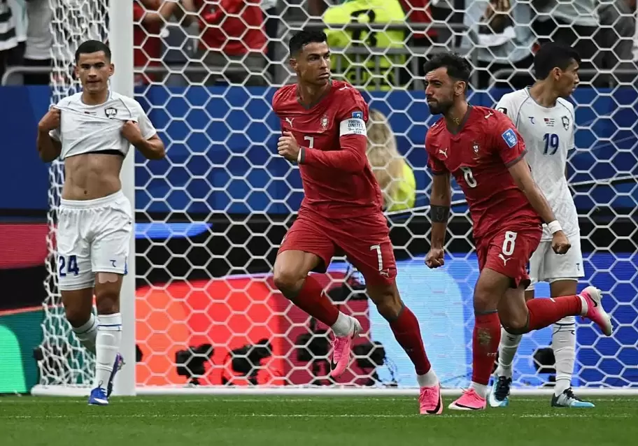 CR7 hist�rico en la goleada de Portugal
