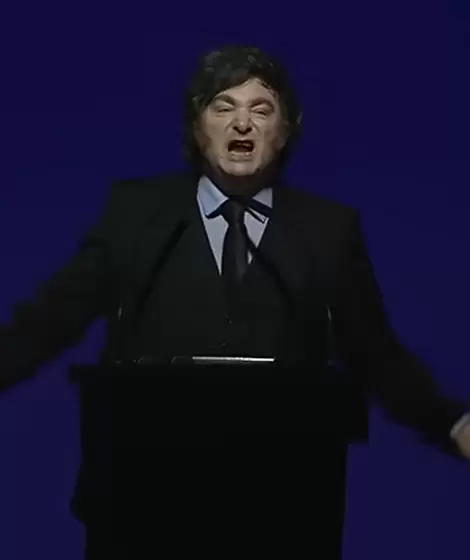 Javier Milei en la Fundaci�n Faro