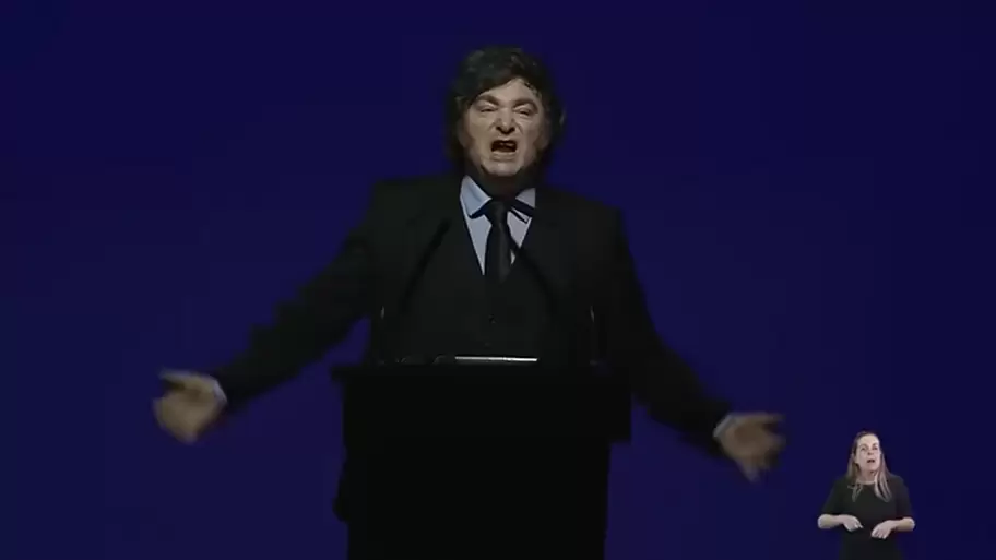 Javier Milei en la Fundaci�n Faro