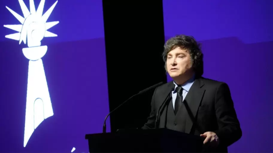 Javier Milei en la Fundaci�n Faro