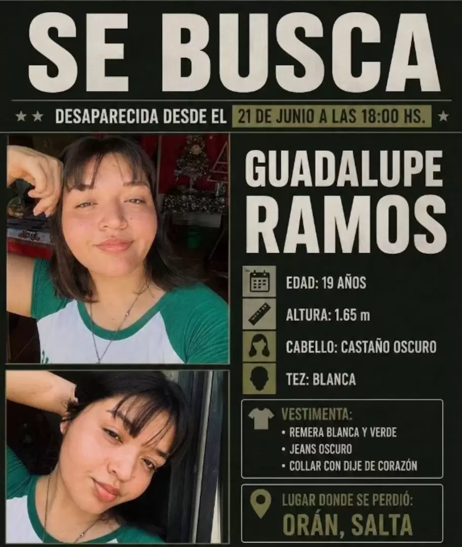 La familia de Guadalupe Ramos la buscó intensamente