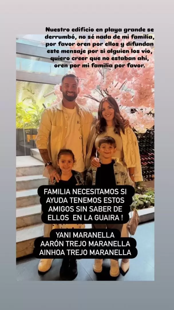 El mensaje de Lucas Trejo donde pidió por su familia