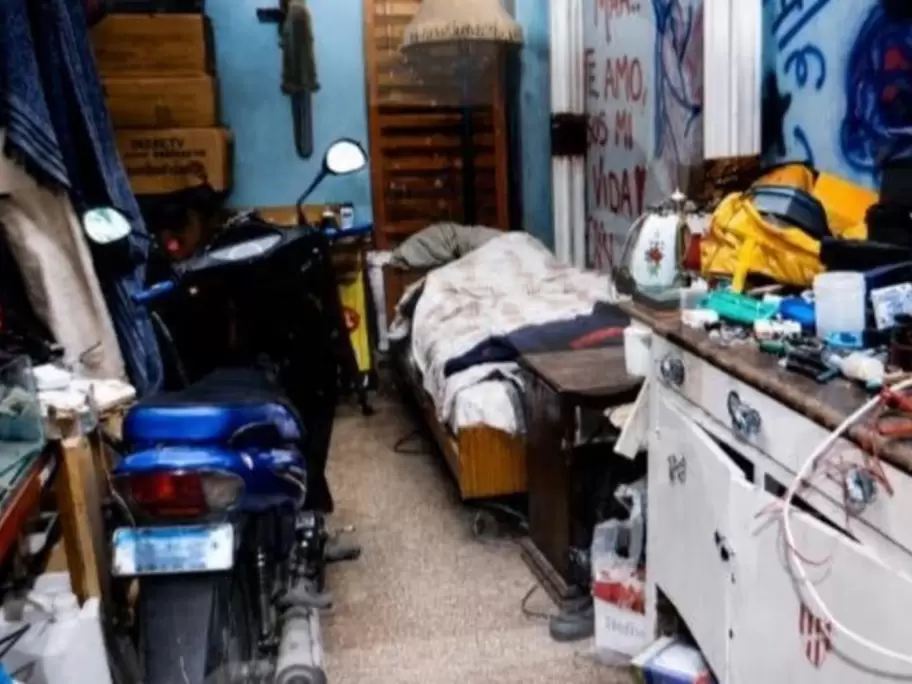 Una de las habitaciones de Claudio Barrelier