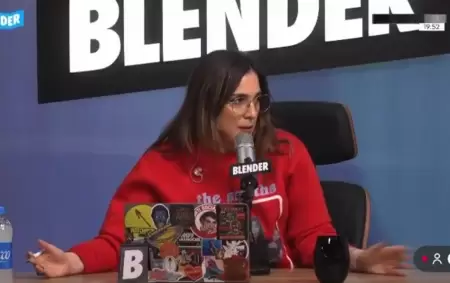 Fiorella Sargenti se ocup� de parar la transmisi�n de Blender por los despidos.