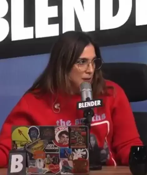 Fiorella Sargenti se ocup� de parar la transmisi�n de Blender por los despidos.