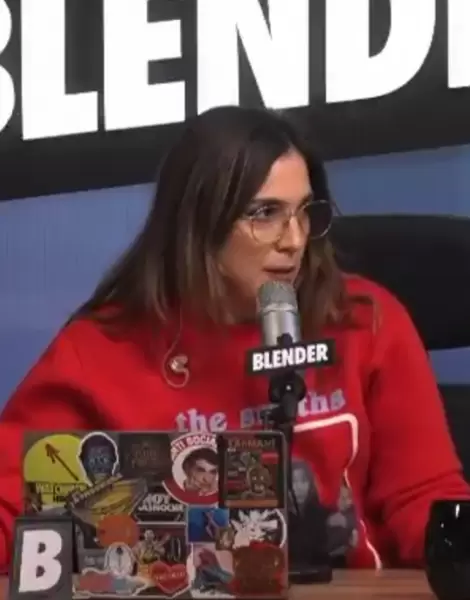 Fiorella Sargenti se ocup� de parar la transmisi�n de Blender por los despidos.