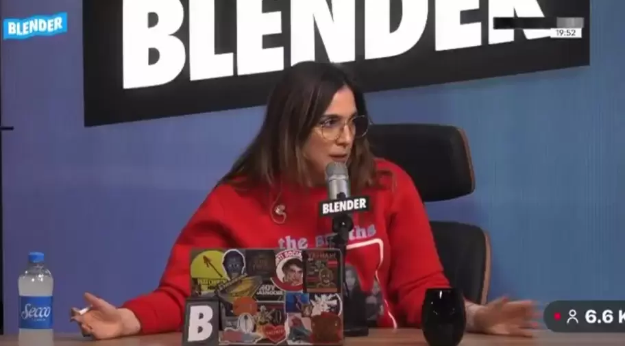 Fiorella Sargenti se ocup� de parar la transmisi�n de Blender por los despidos.