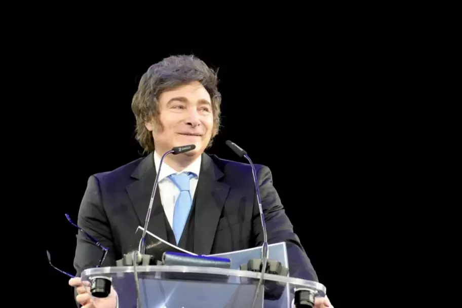 Javier Milei en el Economic Forum en Espa�a en 2025