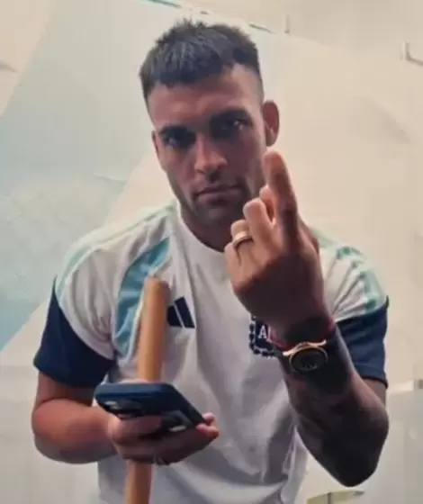 Lautaro Mart�nez derriti� las redes