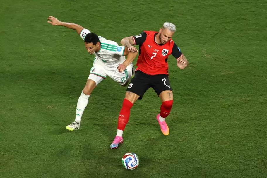 Argelia y Austria empataron 3 a 3 y pasaron las dos selecciones a 16avos de Final.