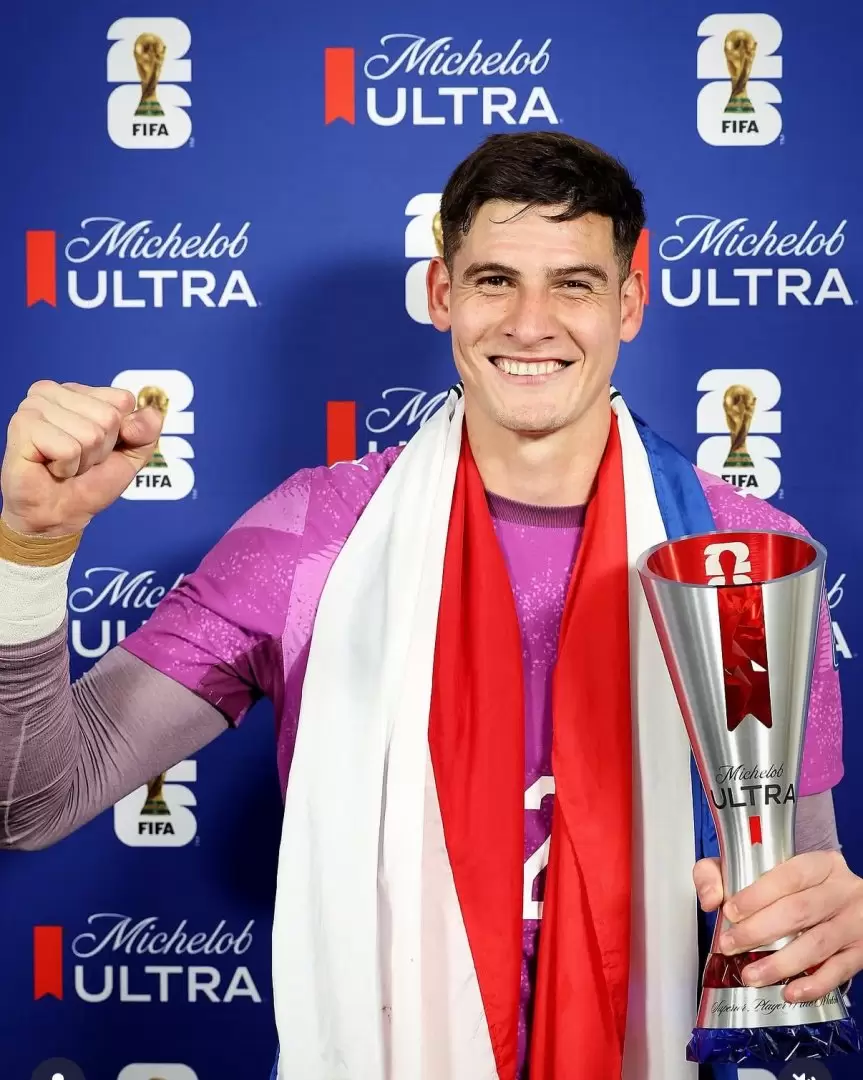 Orlando Gill fue la figura del partido Paraguay vs Alemania