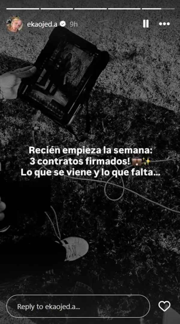Del escándalo con Icardi a firmar contratos: el vertiginoso presente de Ekaterina Ojeda