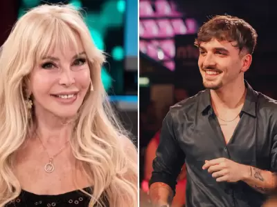 Graciela Alfano puso los ojos sobre el youtuber conocido como Cocker.