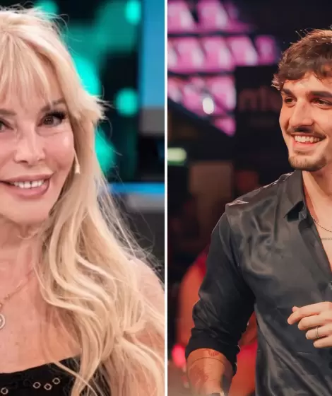Graciela Alfano puso los ojos sobre el youtuber conocido como Cocker.