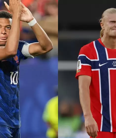 Kylian Mbapp� y Erling Braut Haaland siguen de cerca a Lionel Messi en la tabla de goleadores de la copa del mundo.