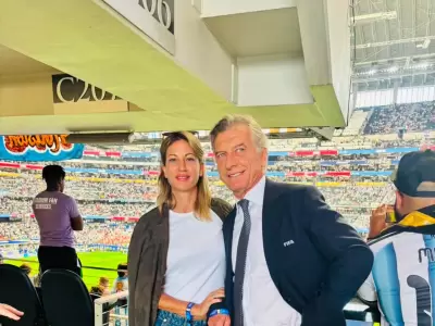 Mauricio Macri y Lola Teuly