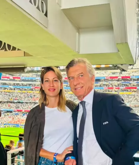Mauricio Macri y Lola Teuly