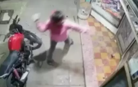 Terror en un kiosco de Merlo