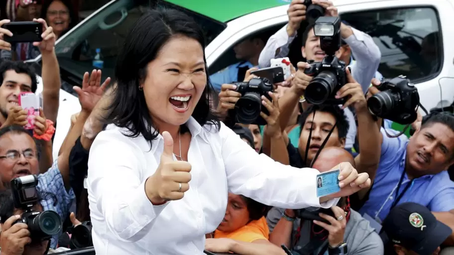 Keiko Fujimori gan� las elecciones en Per�