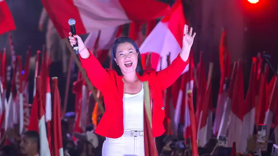 Keiko Fujimori gan� las elecciones en Per�