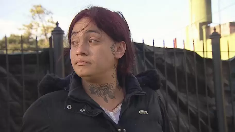 Antonela, hija de la víctima