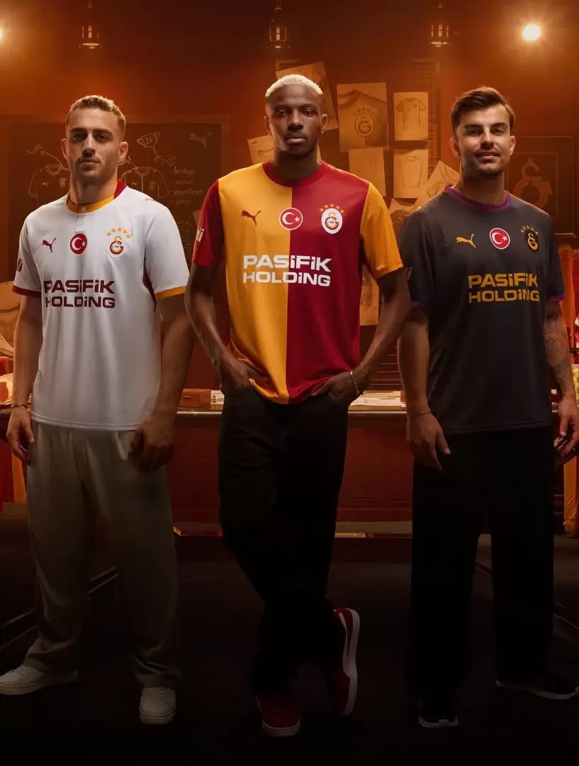 El Galatasaray presentó sus nuevas camisetas y Mauro Icardi no apareció ni en las sombras
