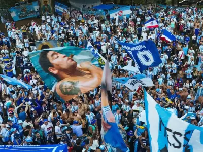 Banderazo argentino en Atlanta
