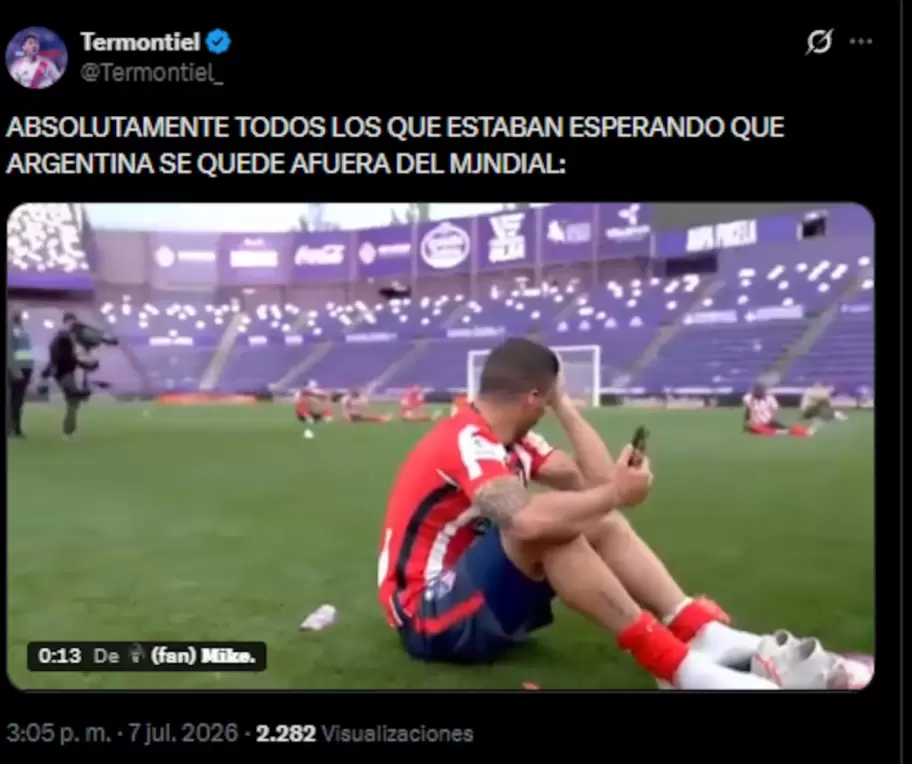 Los mejores memes de Argentina Egipto