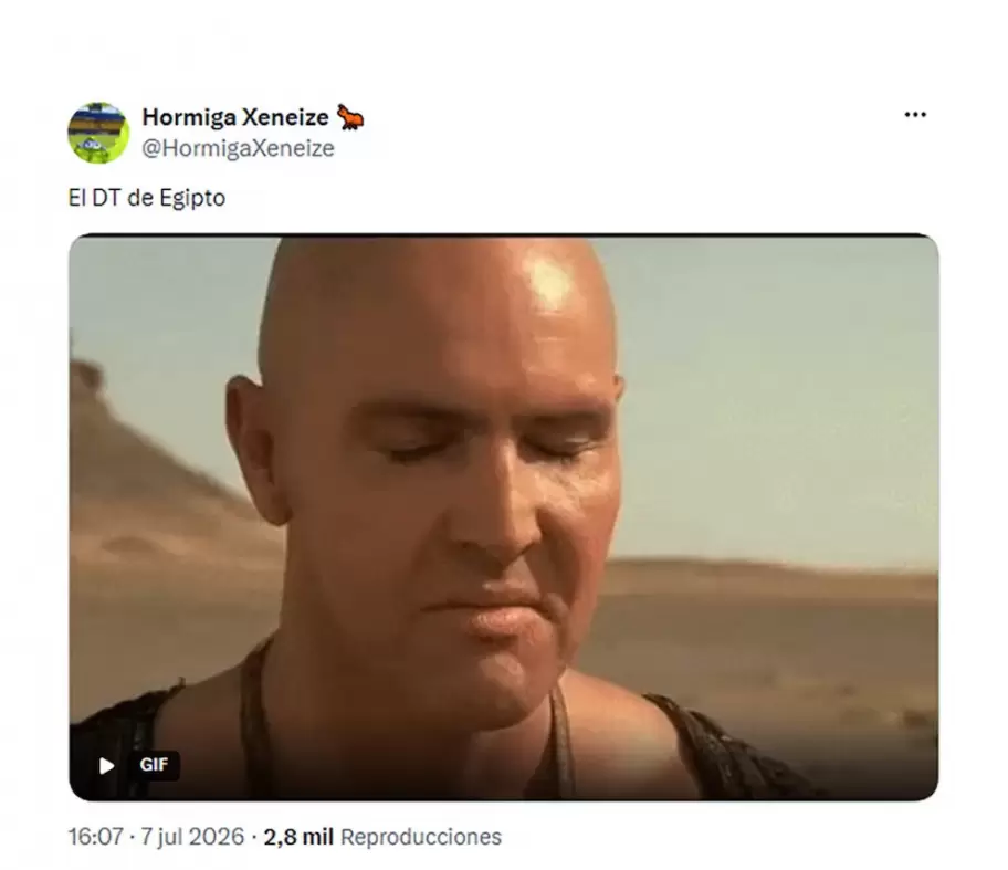Los mejores memes de Argentina Egipto