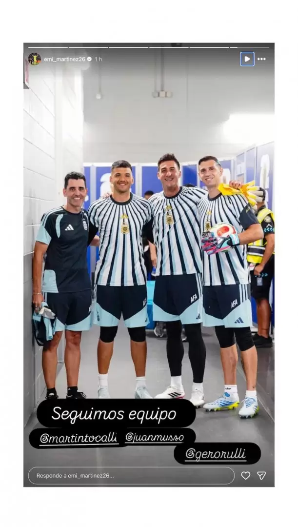 Los posteos de la Selección Argentina