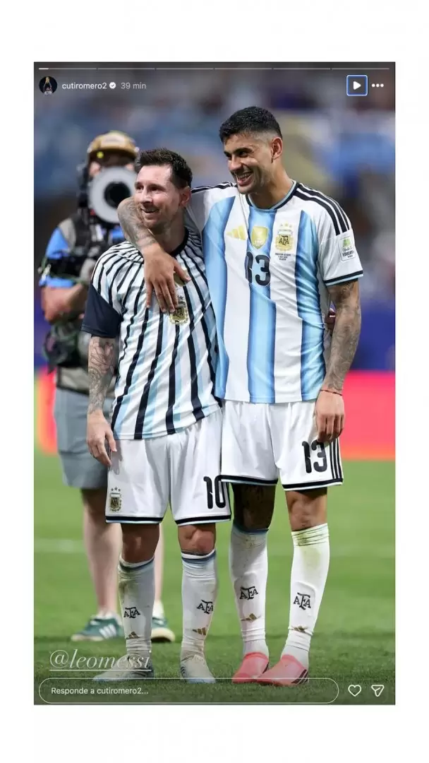 Los posteos de la Selección Argentina
