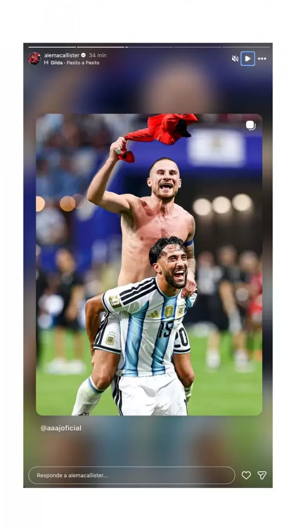 Los posteos de la Selección Argentina