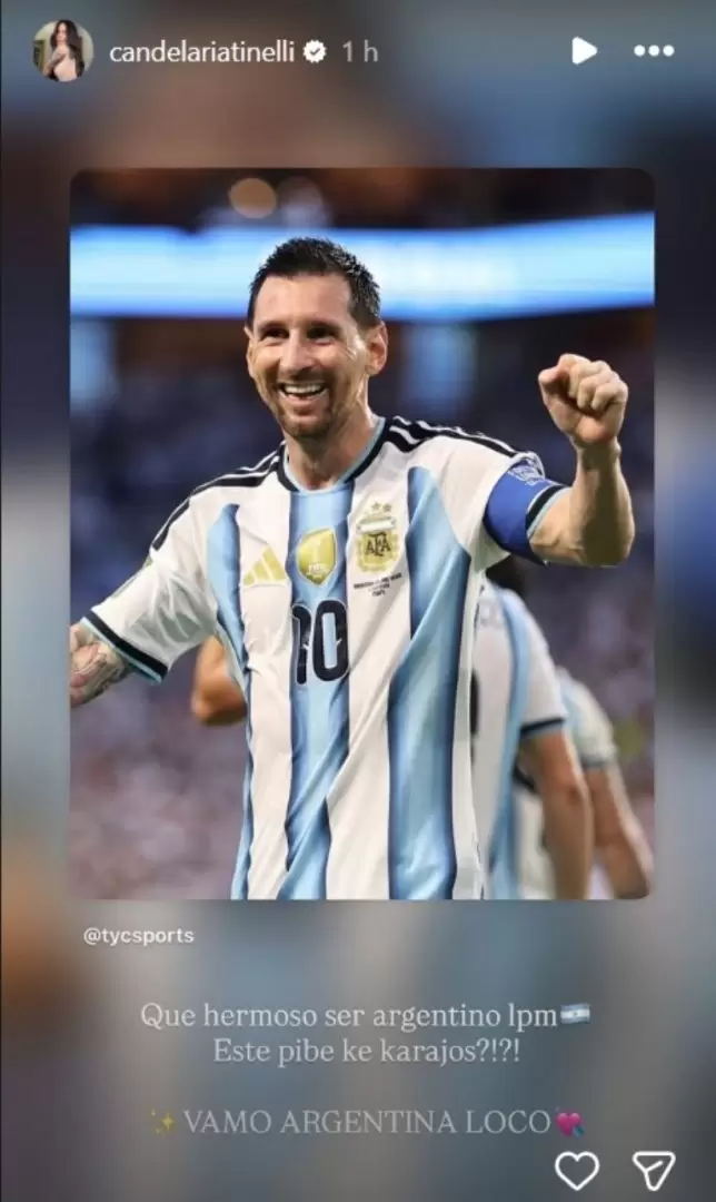 Así reaccionaron los famosos al triunfo de la Selección Argentina