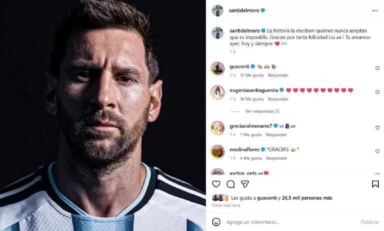 Así reaccionaron los famosos al triunfo de la Selección Argentina