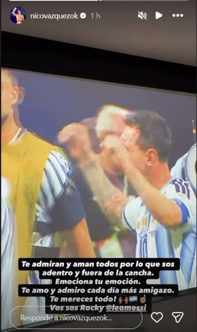 Así reaccionaron los famosos al triunfo de la Selección Argentina