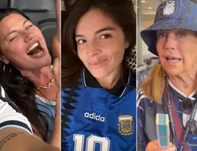 Los famosos explotaron tras la remontada de Argentina