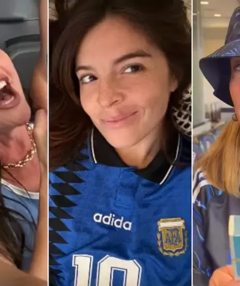 Los famosos explotaron tras la remontada de Argentina
