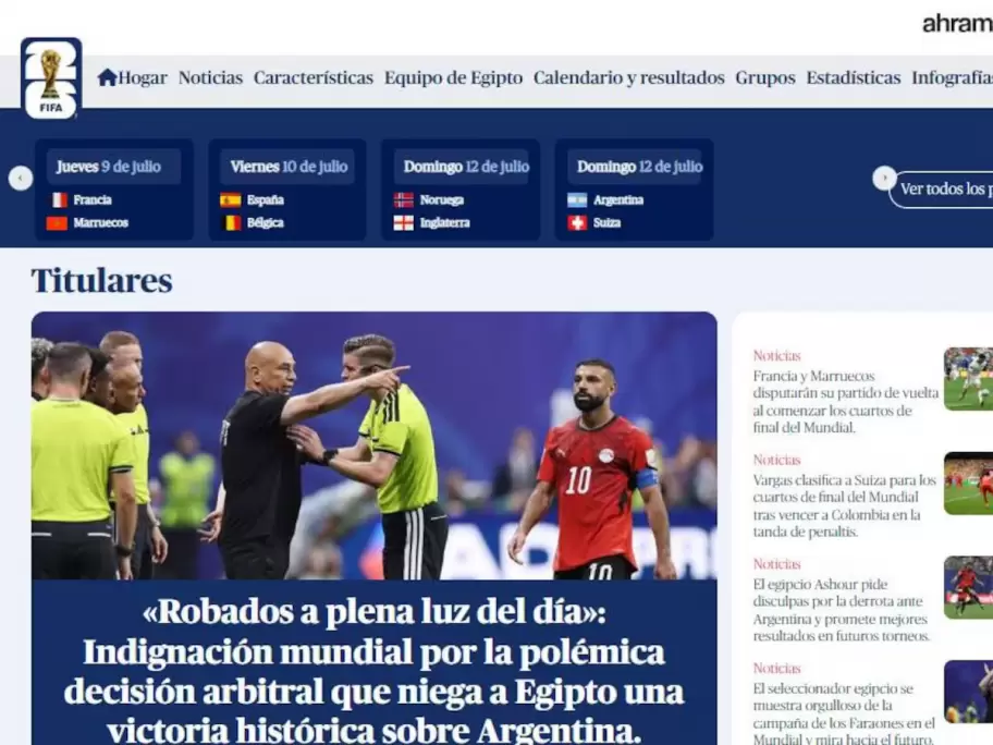 "Robados a plena luz del día", la portada del Al-Arham