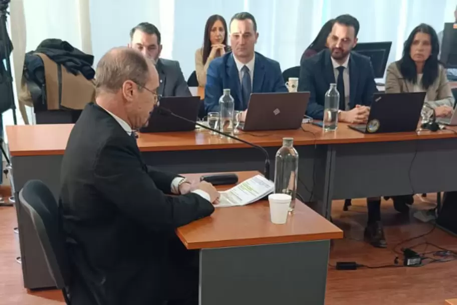 Claudio Villamide en el juicio