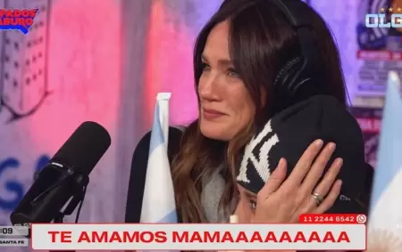 Paula Chaves se quebr� al despedirse de OLGA