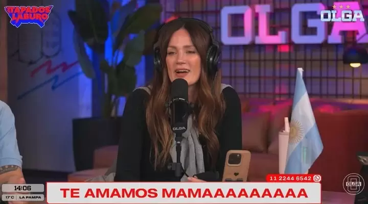 Paula Chaves se quebró al despedirse de OLGA