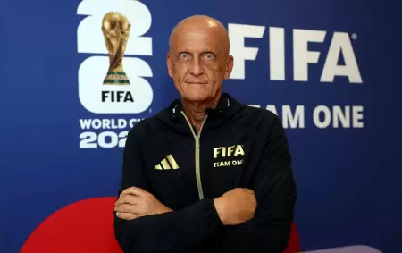 Pierluigi Collina es director de la Divisi�n de Arbitraje de la FIFA.