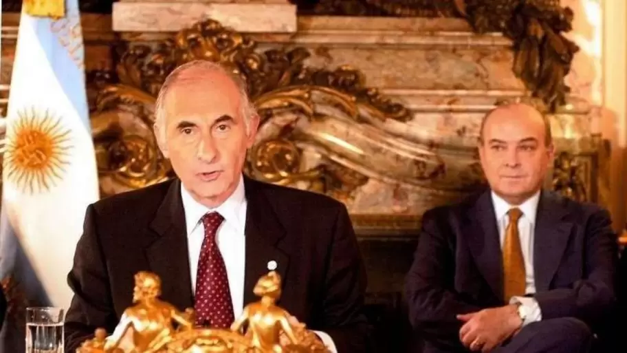 Fernando de la Rúa y Domingo Cavallo precio a la crisis del 2001