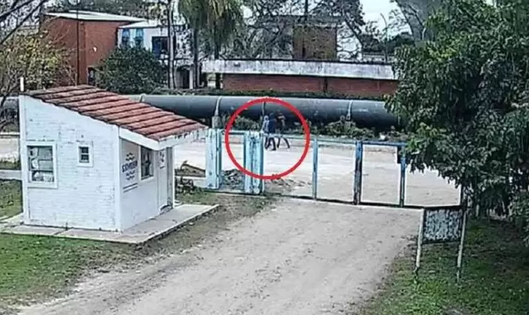 Roly, el joven que quiso robar en la Planta Potabilizadora N° 3 de Sameep