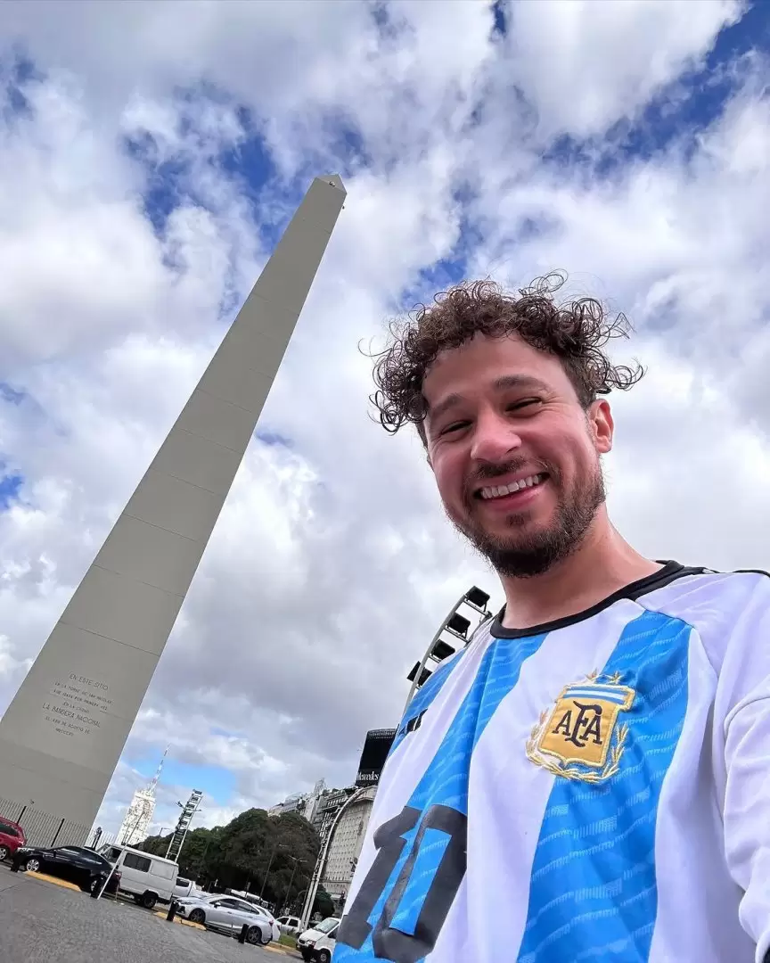 Luisito Comunica estuvo en Argentina en abril de 2023