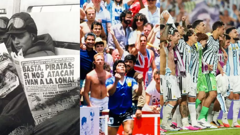 La Federaci�n de Veteranos de Guerra "2 de Abril" difundi� un comunicado en el que pidi� separar el resultado deportivo del reclamo por la soberan�a