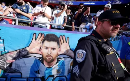 La semifinal con Inglaterra bajo un estricto operativo de control